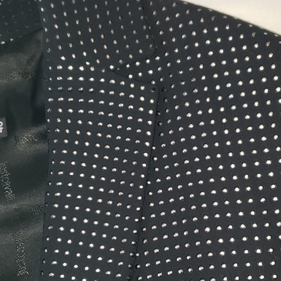 Just Cavali Midnight Black with Silver Dott Blazer - Picture 4 of 8